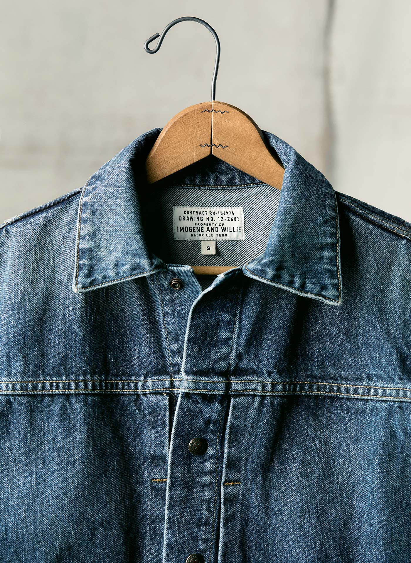 shepard two pocket denim jacket – imogene + willie