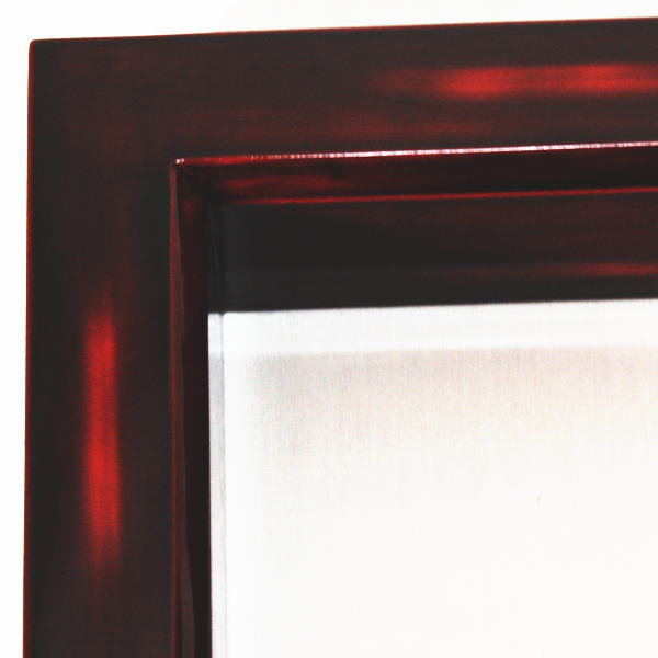 茶器/茶道具 炉縁】 輪島塗り 黒真塗り 角藤弘悦作又は根来塗り 八重門