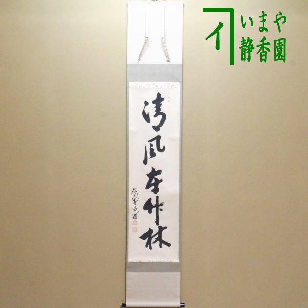 茶器/茶道具 掛軸（掛け軸）】 一行 清風在竹林 前田昌道筆 – 今屋静香園