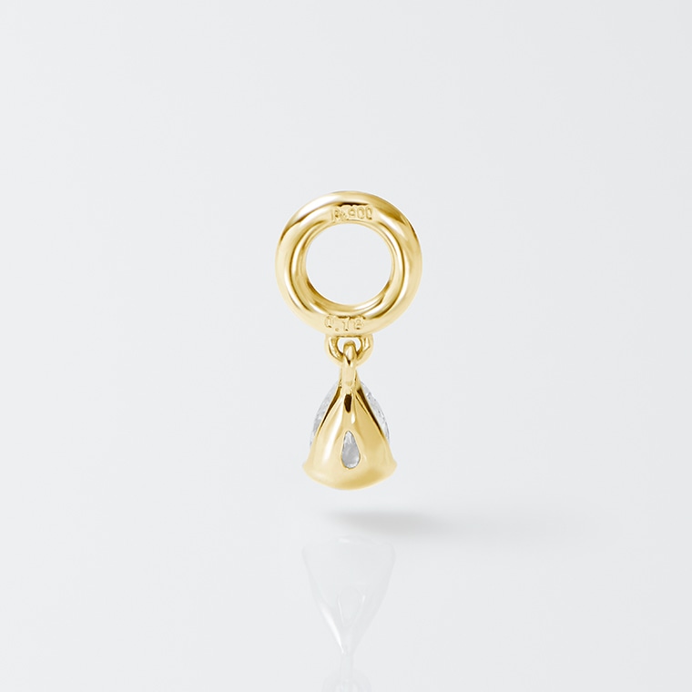 CM001/PS]K18ダイヤモンド/チャーム(ゴールド): Hyacca | IMAYO