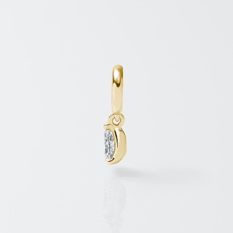 CM001/PS]K18ダイヤモンド/チャーム(ゴールド): Hyacca | IMAYO