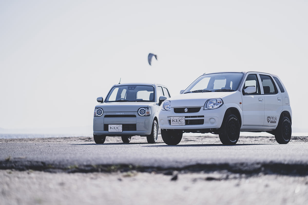 シャコアゲ」ブームのなか20年前の軽自動車「スズキKei」が脚光を