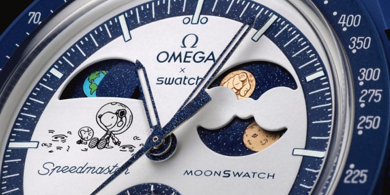 オメガとスウォッチによるムーンスウォッチからスヌーピーモデル第3段