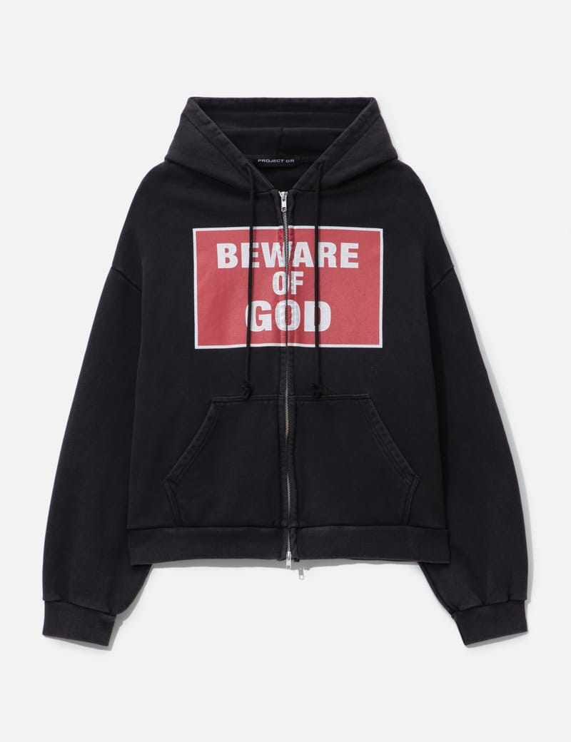 PROJECT G/R - DOUBLE LAYERED HOODIE | HBX