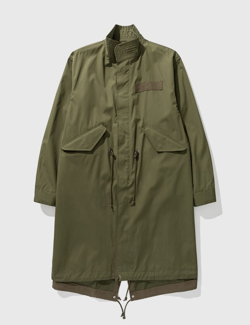 Sacai - コットン モッズ コート | HBX