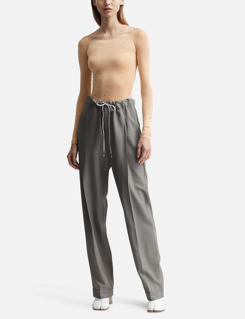 エムエムシックス メゾン マルジェラ - ロングスリーブ ボディスーツ | HBX