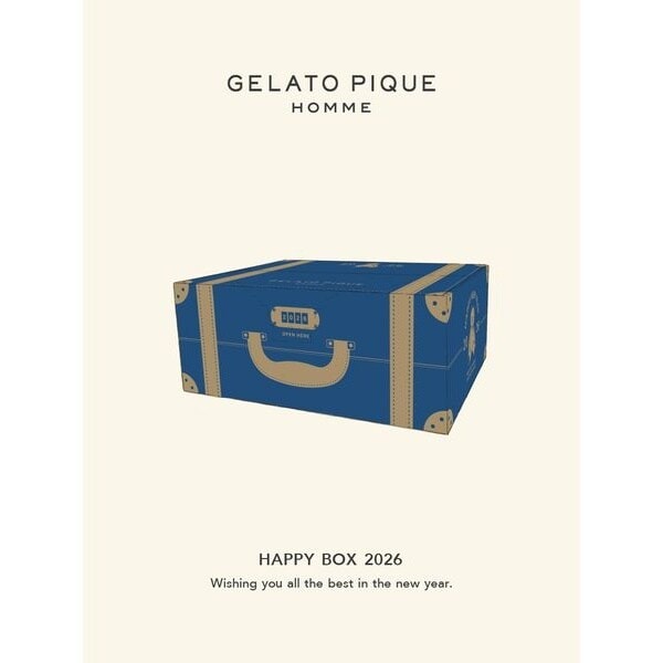 福袋】【MEN'S SIZE】 GELATO PIQUE HOMME HAPPY BOX 2026