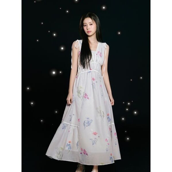 00サイズあり】フラワードロストディティールワンピース | スナイデル