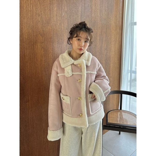 WEB限定／ボアコレクション】金ボタンバリエジャケット | スナイデル