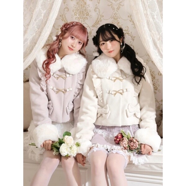 お嬢さんワッフルショートコート | ノエミー(NOEMIE) | マルイウェブ