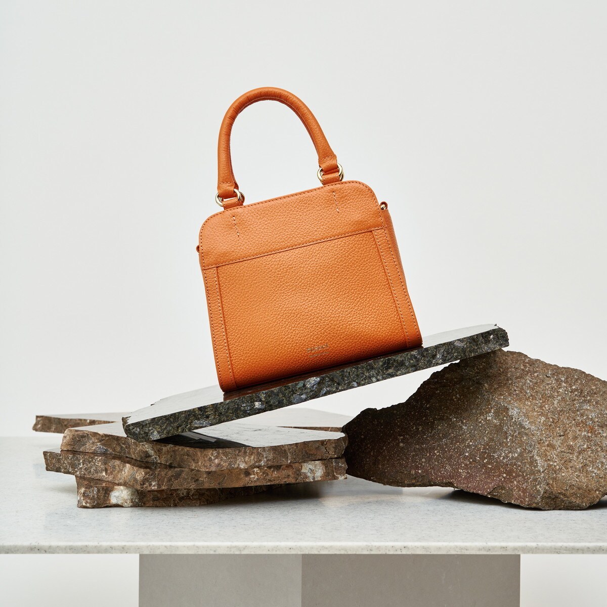 Morandi》2Wayレザーボストンバッグ S(CE-1358) | ラシット(russet