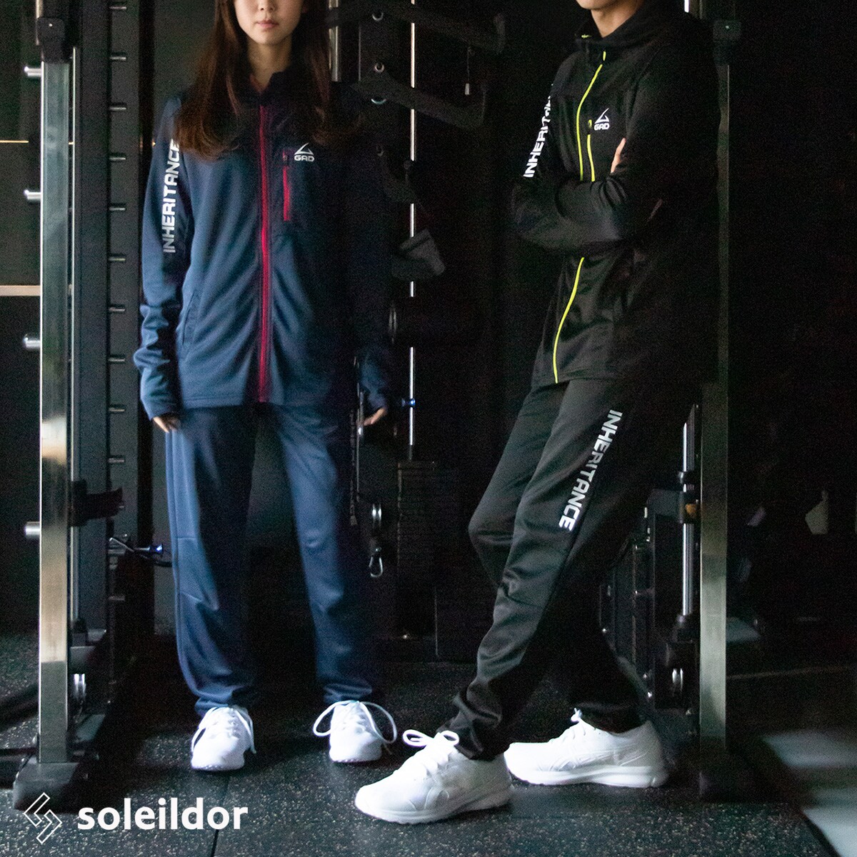 パーカー+ロングパンツのセット】 ジャージ 上下 メンズ 胸ポケット