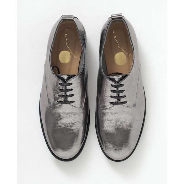 21.5cm-26cmレースアップシューズ／シルバー | ジーアール(gr