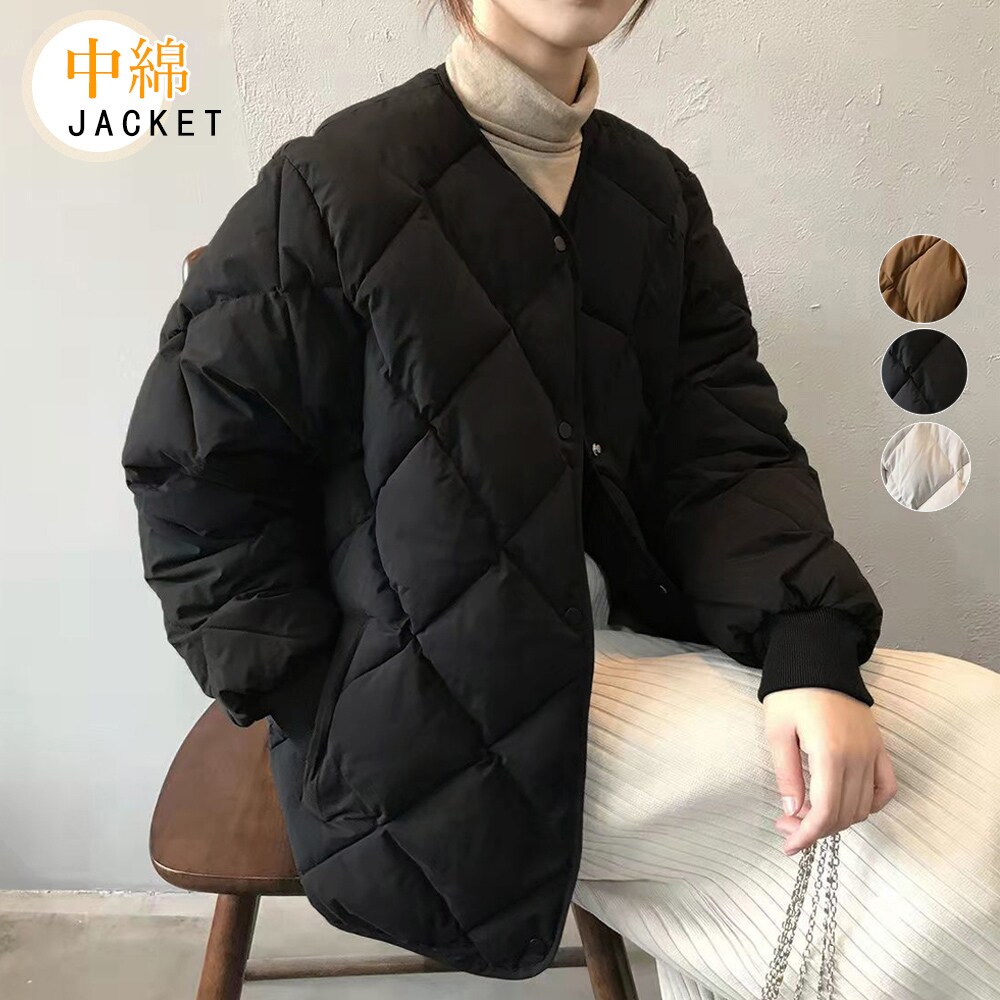 キルティングジャケット 中綿 レディース | ミニミニストア