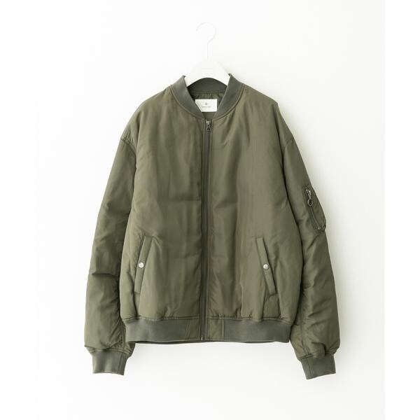 00s ABERDEEN スエード 本革 中綿 MA-1 ドリズラー ブルゾン 00s