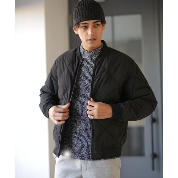 西川ダウン(R)」リバーシブルMA-1ダウン | ナノユニバース(NANO