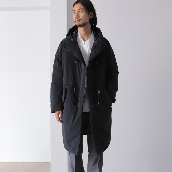 BEAMS LIGHTS ／ 小松マテーレ アライドダウン フーデッド