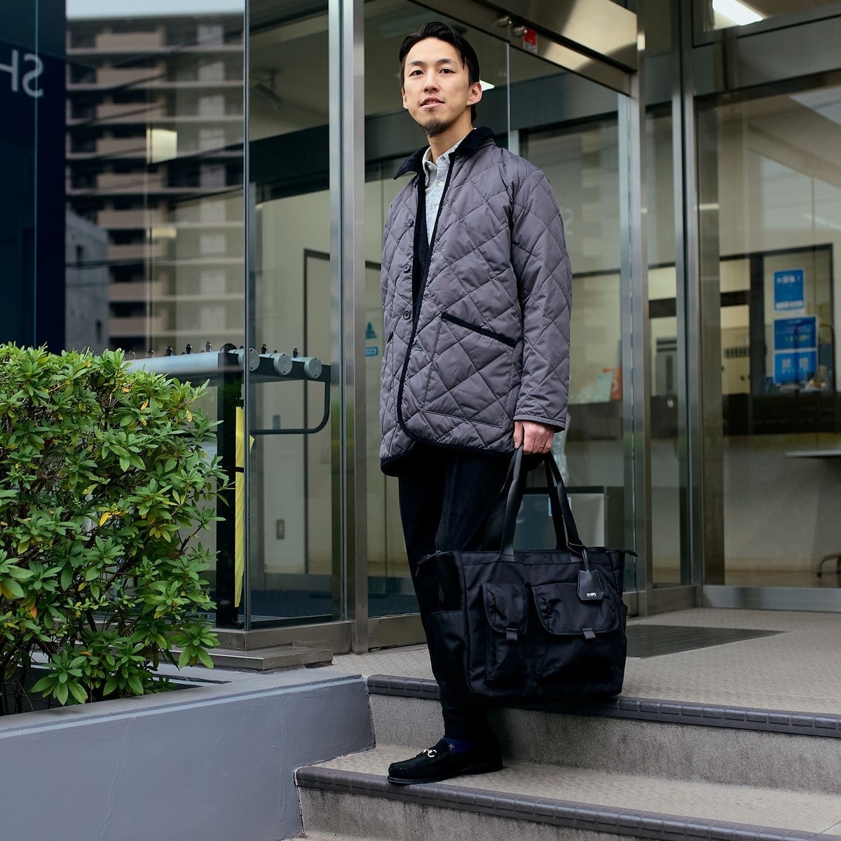 SHIPS別注】TAION:〈手洗い可能〉ダウン キルティング ジャケット 25FW