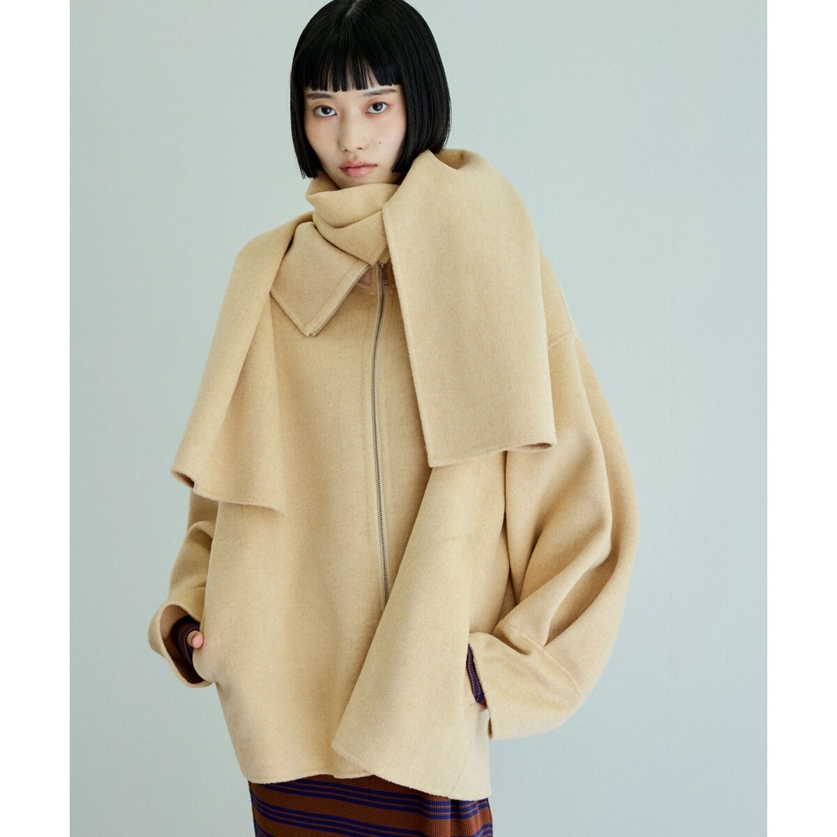 パフスリーブリバーコート | アダムエロペ(ADAM ET ROPE') | マルイ