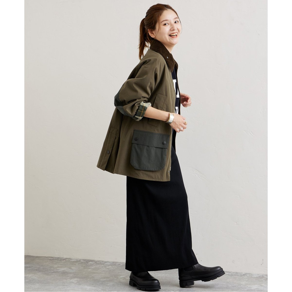 別注【Barbour/バブアー】MULTI COLOR OS BEDALE：コート | ジャーナル