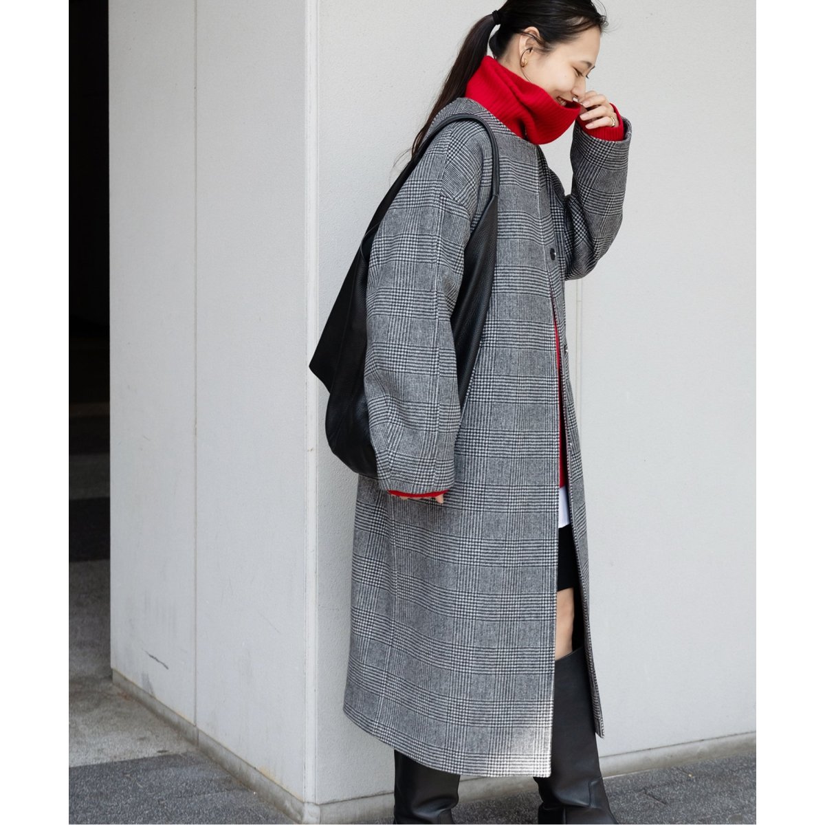 スーパー140ビーバーノーカラーコート | ジャーナルスタンダード