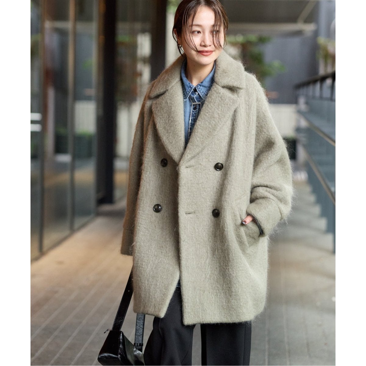 別注【TICCA / ティッカ】モヘヤ混テントコート | ジャーナル