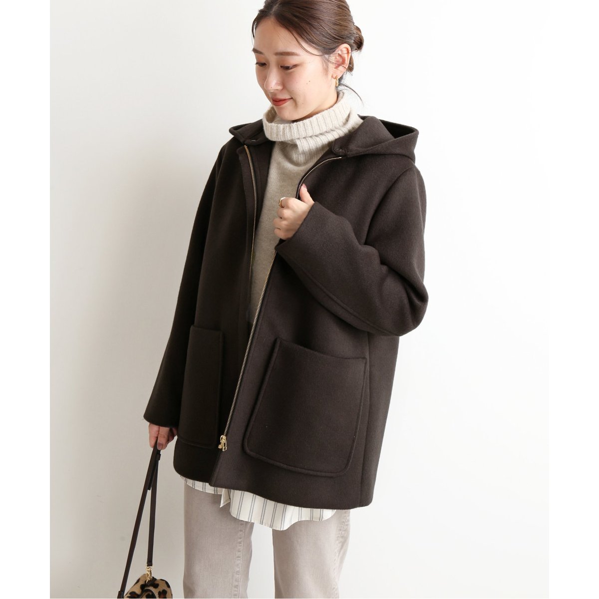 二重織りシャルムハーフコート◇ | イエナ(IENA) | マルイウェブチャネル