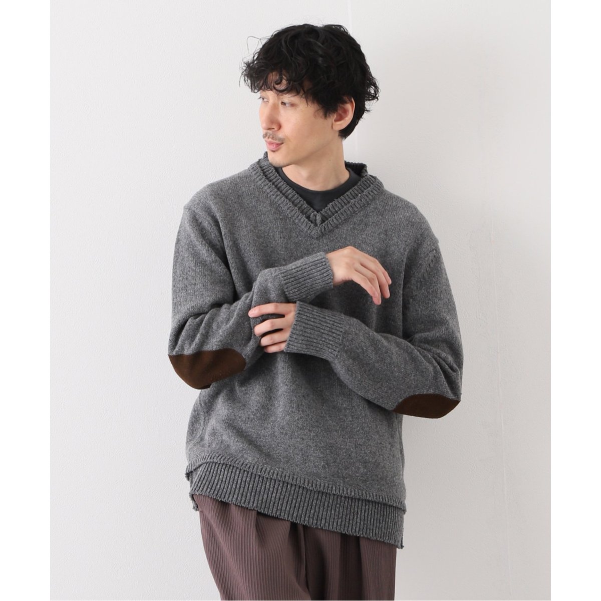 マルタン マルジェラ ニット マルタンマルジェラ Vネックストライプ