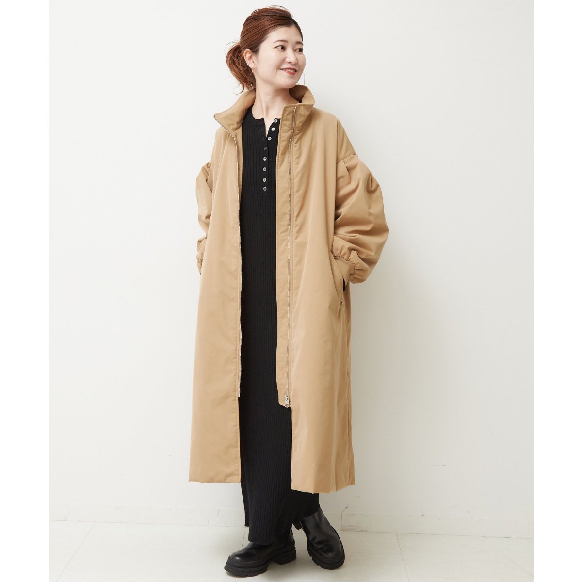 中綿袖ボリュームコート | スピック＆スパン(Spick and Span) | マルイ