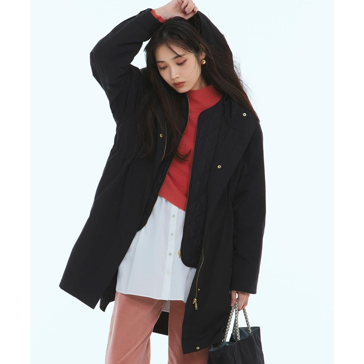 撥水加工/洗える】ライナー付き マルチウェイアウター | 23区(23KU