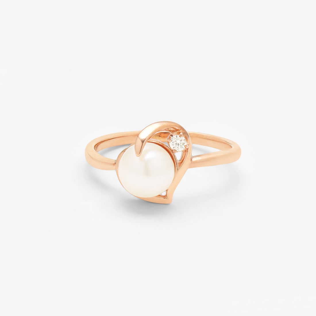 K10 ピンクゴールド ダイヤモンド リング（指輪） | エステール