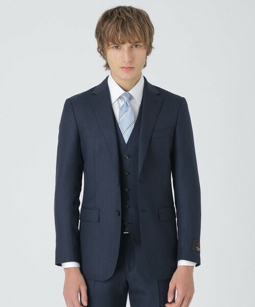 楽天市場】スリーピース スーツ ネイビーの通販