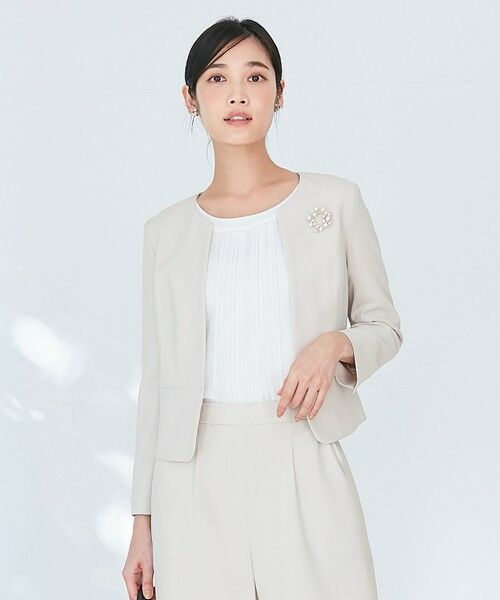 セール】 【セットアップ対応】セレモニーダブルクロス ノーカラー