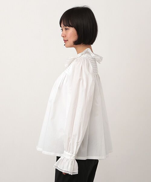 セール】 フリルカラー・ブラウス （シャツ・ブラウス）｜Bilitis dix