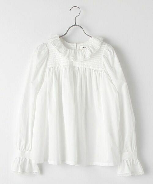 セール】 フリルカラー・ブラウス （シャツ・ブラウス）｜Bilitis dix