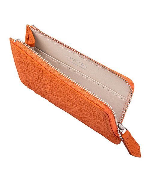 セール】 German Shrunken-calf Flat Zip Wallet （財布・コインケース