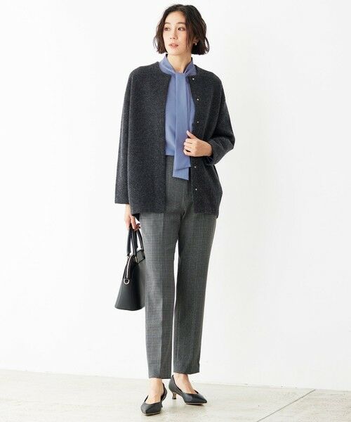 洗える】ナチュラルタッチボウタイ ブラウス （シャツ・ブラウス