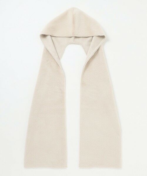 セール】 エコミンクフード付き ストール （マフラー・ショール