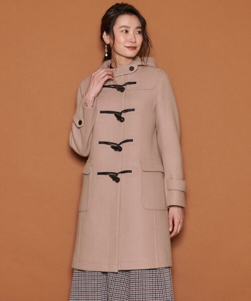 セール】 スーパー100S二重織メルトン ダッフルコート （ダッフル