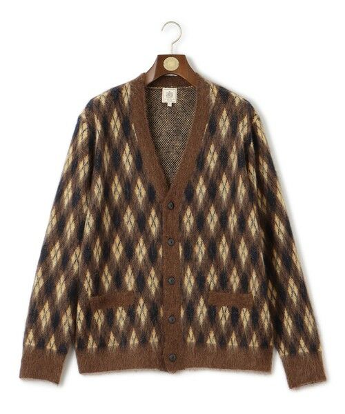 楽天市場】モヘア アーガイル カーディガンの通販