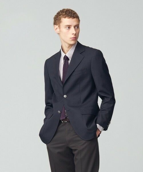 定番】クリアサージ 3Bブレザー / 総裏 （テーラードジャケット）｜J
