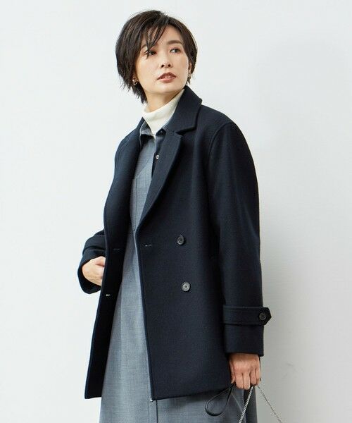 Jackal 140s ソフトメルトン Pコート （ピーコート）｜J.PRESS