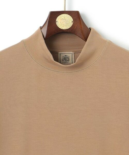 セール】 ダウンファブリック モックネック Tシャツ （カットソー）｜J