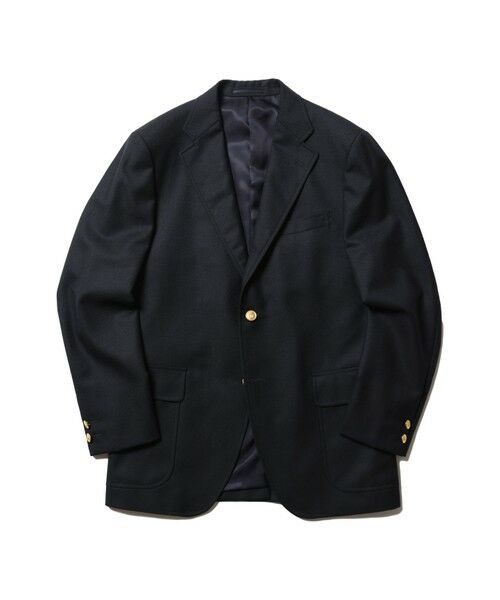 定番 / 不朽の名作】ペピンメリノサキソニー ブレザー / 金釦 / 3B