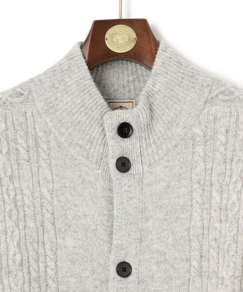 セール】 【KING SIZE】【Cash Lamb's Wool】ハイネックケーブル