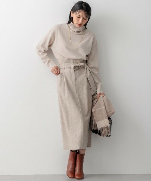 セール】 ピュアカシミヤ タートルネック ニット （ニット・セーター