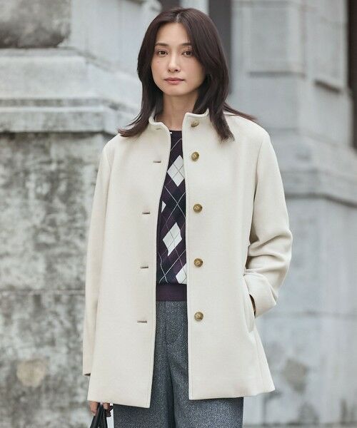 セール】 ショートビーバー ボトルネック コート （その他アウター