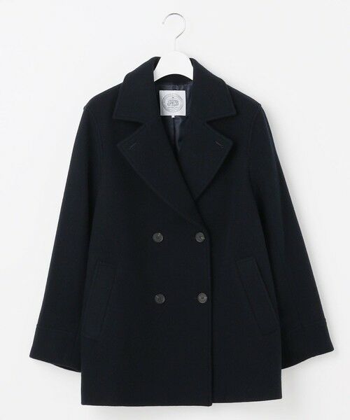 WEB限定カラーあり】Jackal ソフトメルトン Pコート （ピーコート）｜L