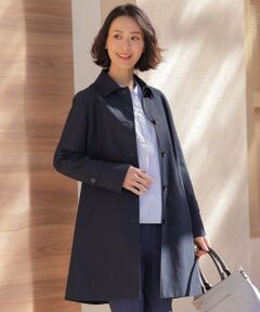 レディース ステンカラーコート（条件：ブルー系、新入荷