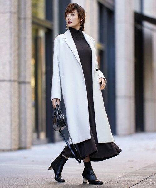 セール】 ウールライトメルトン チェスターコート （その他アウター